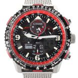 A gents Citizen eco drive Royal Air Force Red Arrows limited edition wristwatch,