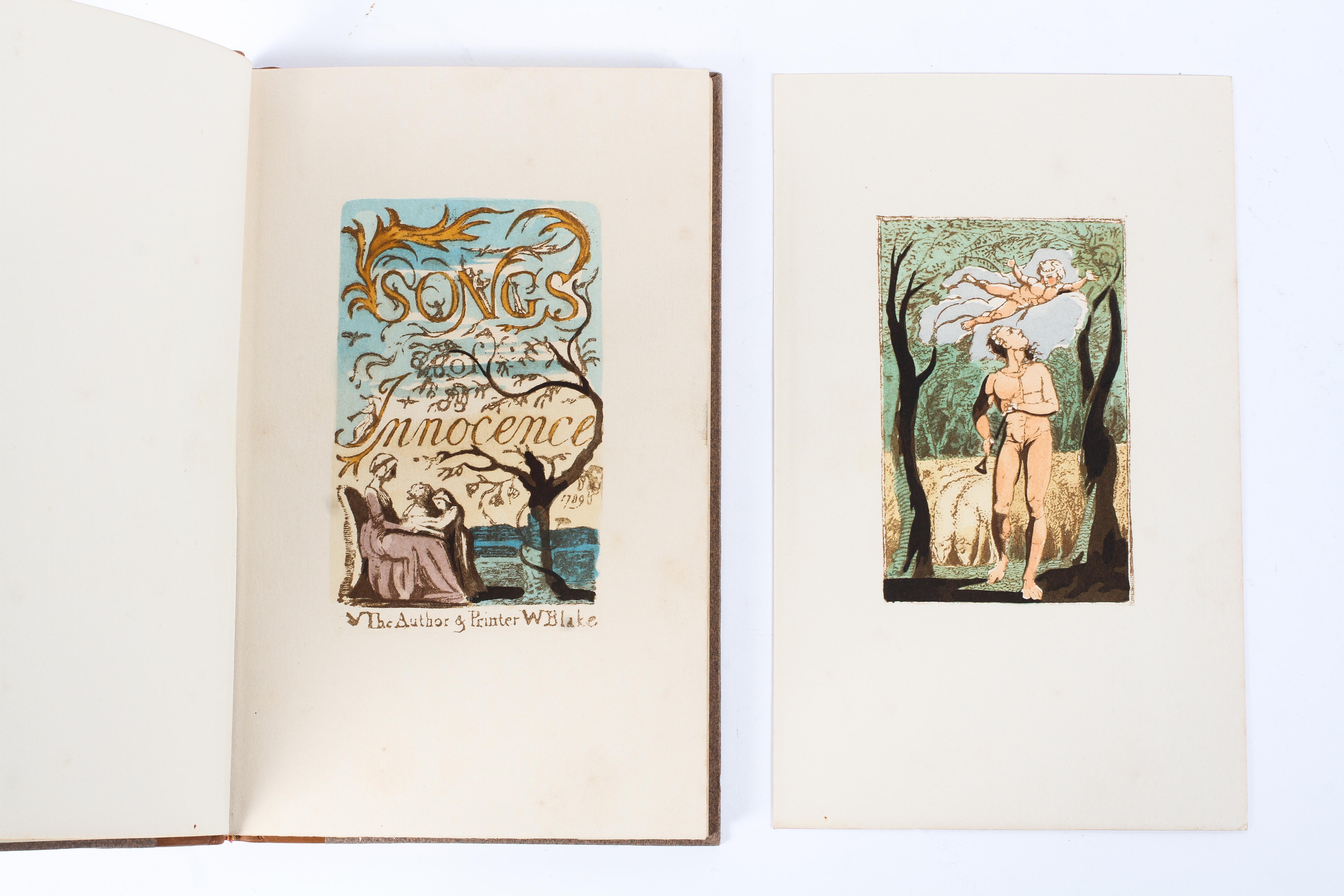 William Blake, Songs of Innocence, The Trianon Press for the William Blake Trust, London, - Image 2 of 3