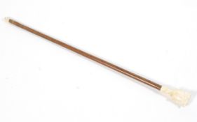 A late 19th/early 20th century walking cane,