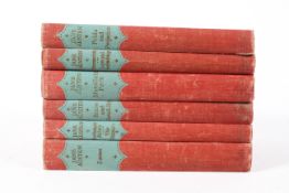 Six Chawton editions of works by Jane Austen, Allan Wingate, 1948, comprising: Emma,
