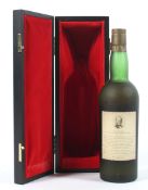 A bottle of The Glenlivet 25 year old Royal Wedding reserve unblended all malt Scotch whisky,