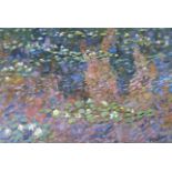 Paul Stephens (British, 21st Century), Monet's Waterlilies,