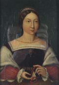 Manner of Claude Corneille de Lyon (1500/10-1575), Portrait of a Young Lady with Rosary Beads,