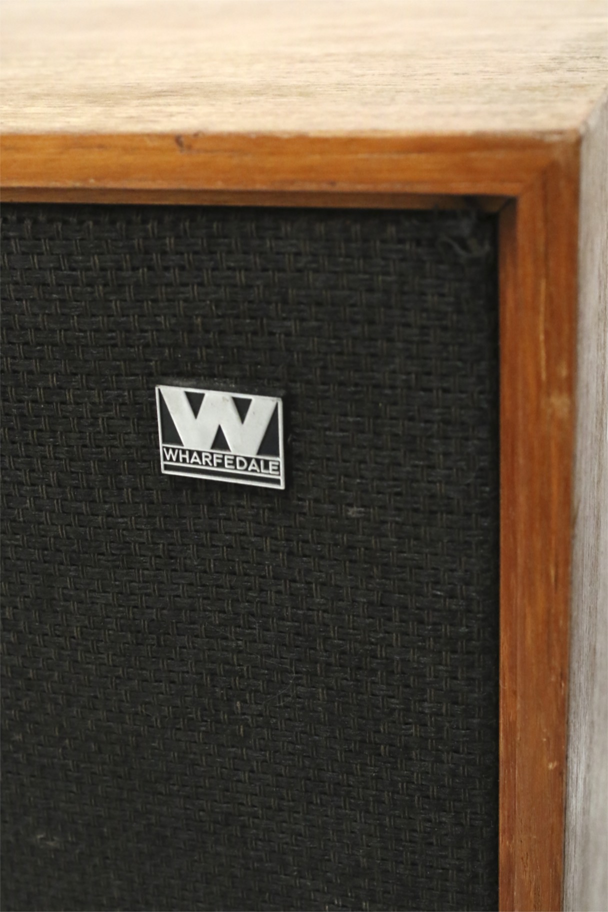 A pair of vintage Wharfdale Dovedail 3 speakers. - Image 2 of 2