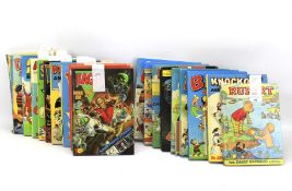 An assortment of vintage Beano and other annuals.