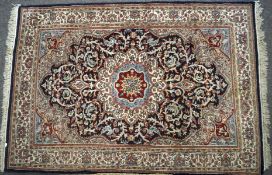 A Middle Eastern carpet.
