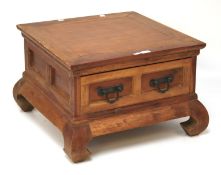 A 20th century Chinese coffee table.