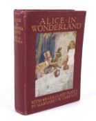 A 1916 edition of Alice in Wonderland.