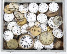 An extensive collection of watches and pocket watch movements and dials