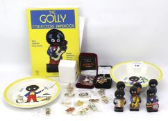 A set of six Robertson's Golly band figures and related collectables.