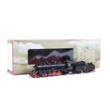 A boxed Chinese OO gauge CS00201 S7 steam locomotive 1742 and tender.