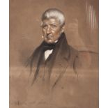 A 19th century pastel portrait of a gentleman.