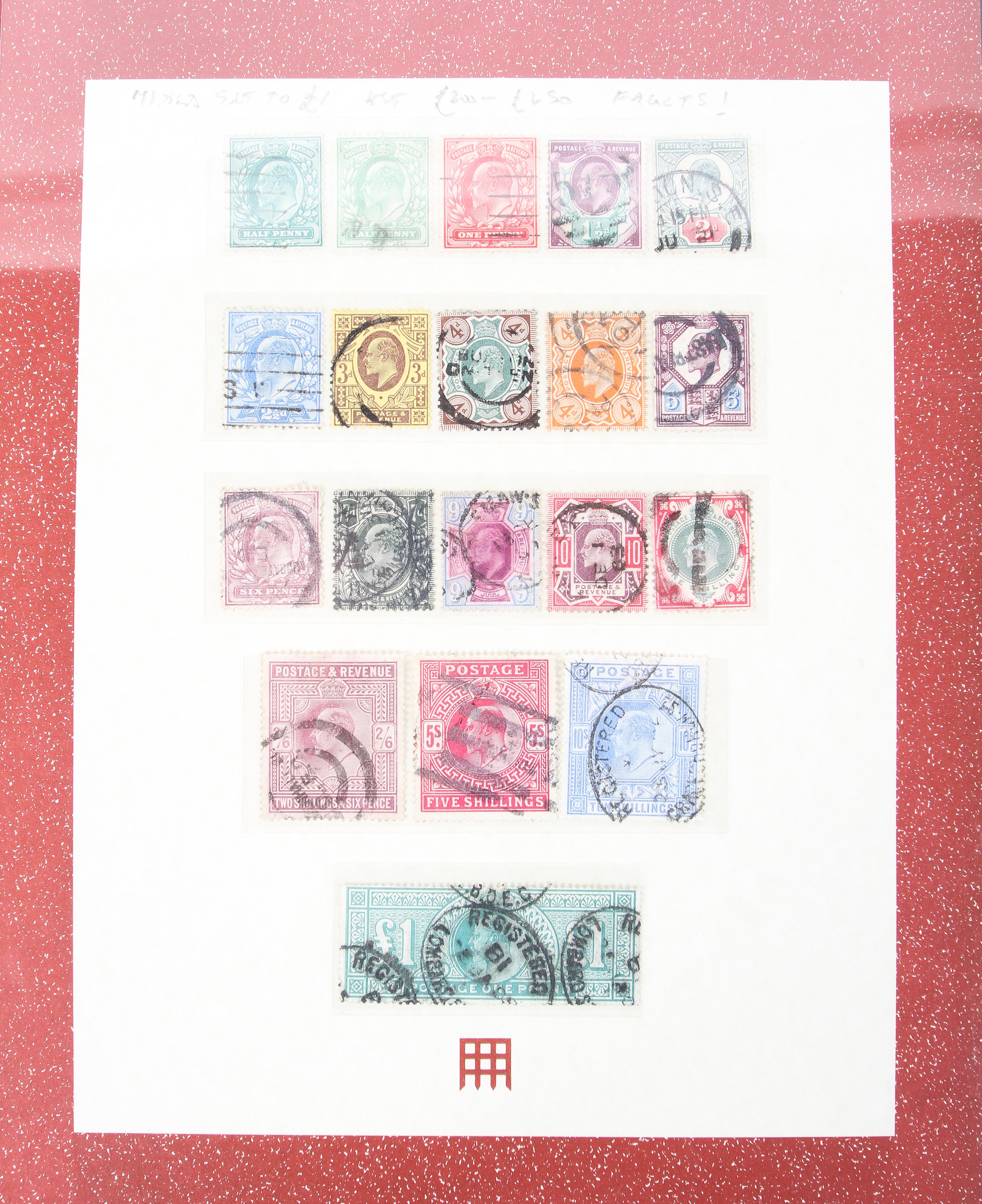 A Westminster Collections Ltd folder containing The Edward VII Complete Stamp Collection. - Image 2 of 2