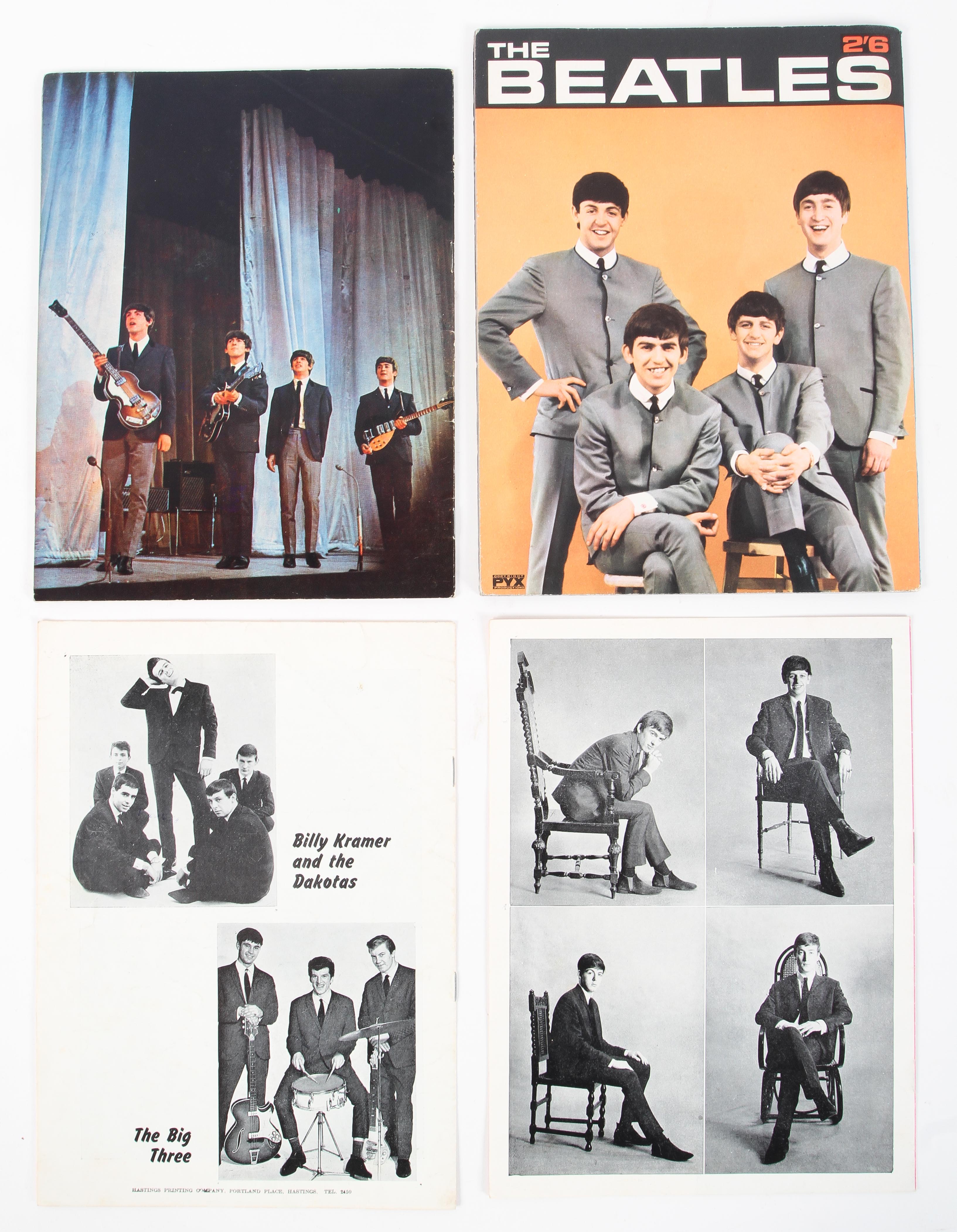 A collection of Beatles concert programmes. - Image 2 of 7