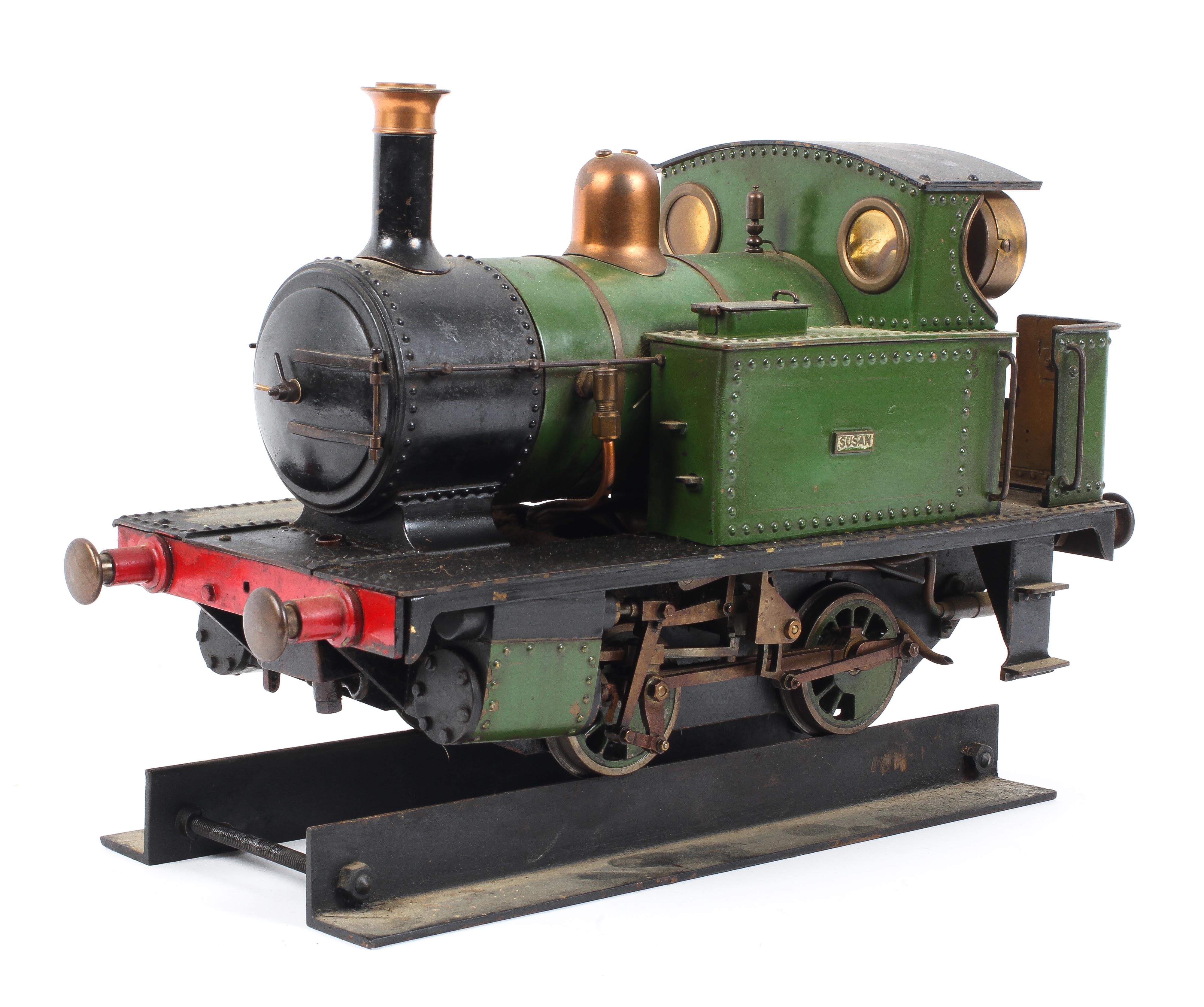 An early 20th century scratch built gauge 1 Tank Engine.