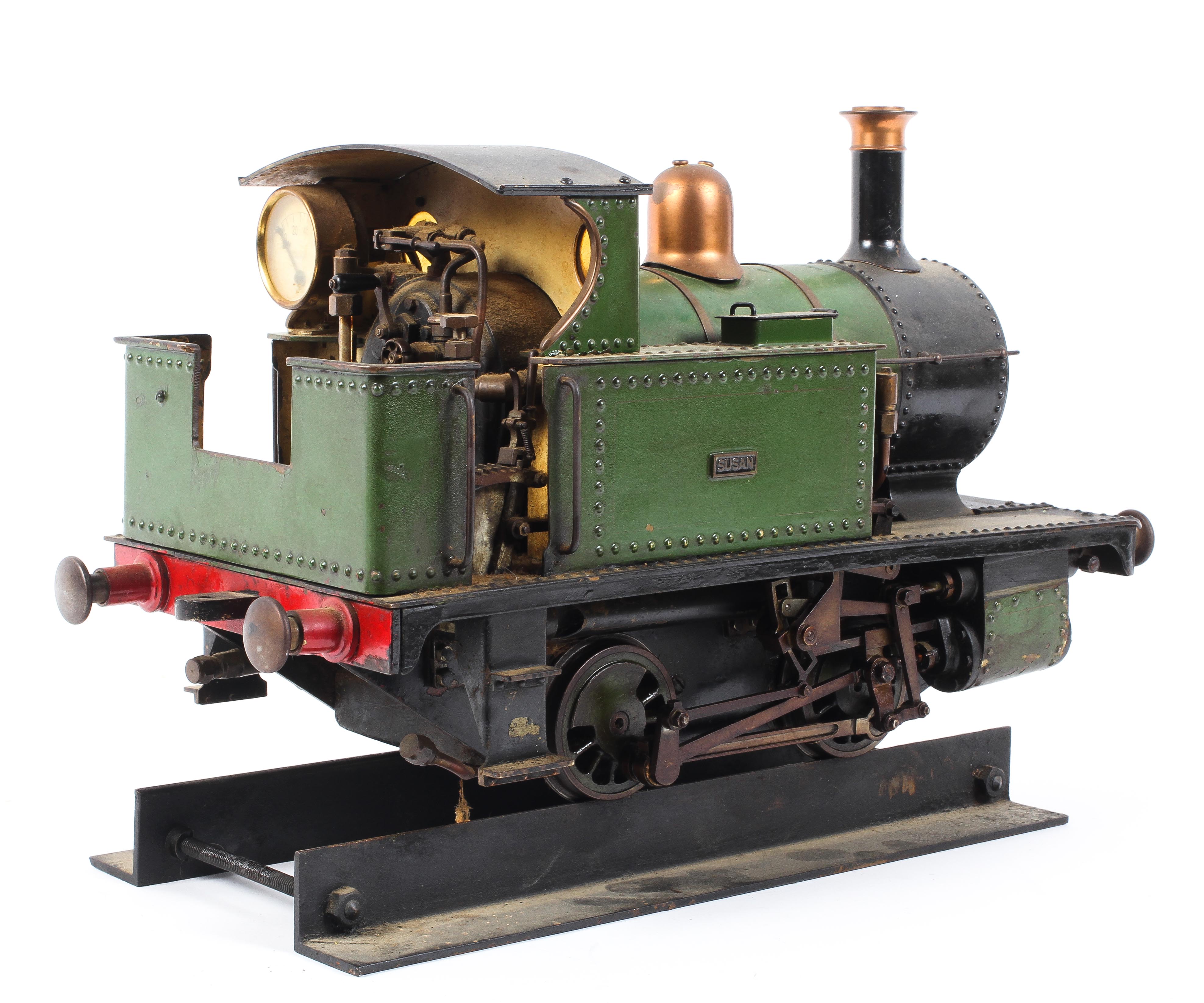 An early 20th century scratch built gauge 1 Tank Engine. - Image 4 of 7