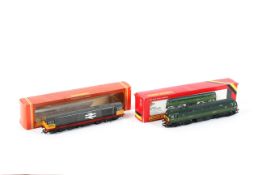 Two boxed Hornby OO gauge Deisel Engines. R. 250 BR Class 58 Co-Co diesel and a R.073 B.R.