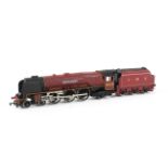 A boxed Hornby OO gauge LMS 6233 'Duchess of Sutherland' locomotive & tender.