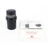 A Curta Mark 1 calculator serial No 67735. With associated case and instruction booklets.