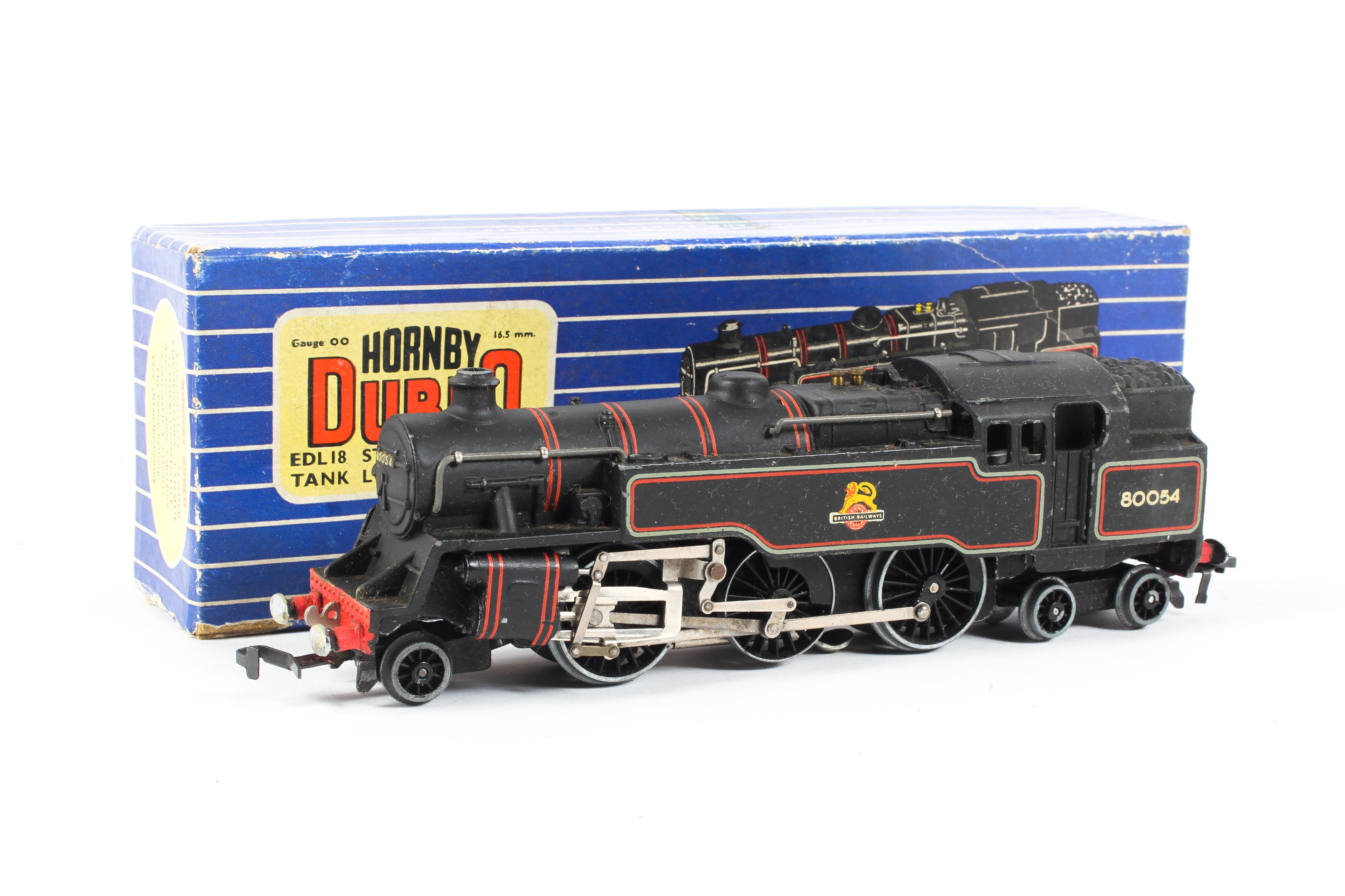 A boxed OO gauge Hornby Dublo EDL18 Standard 2-6-4 Tank Locomotive BR.