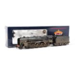 Bachmann Branchline 32-853. Standard Class 9F 92044 with Brif Tender BR Late Crest/Weathered Black