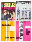 A collection of Beatles concert programmes.