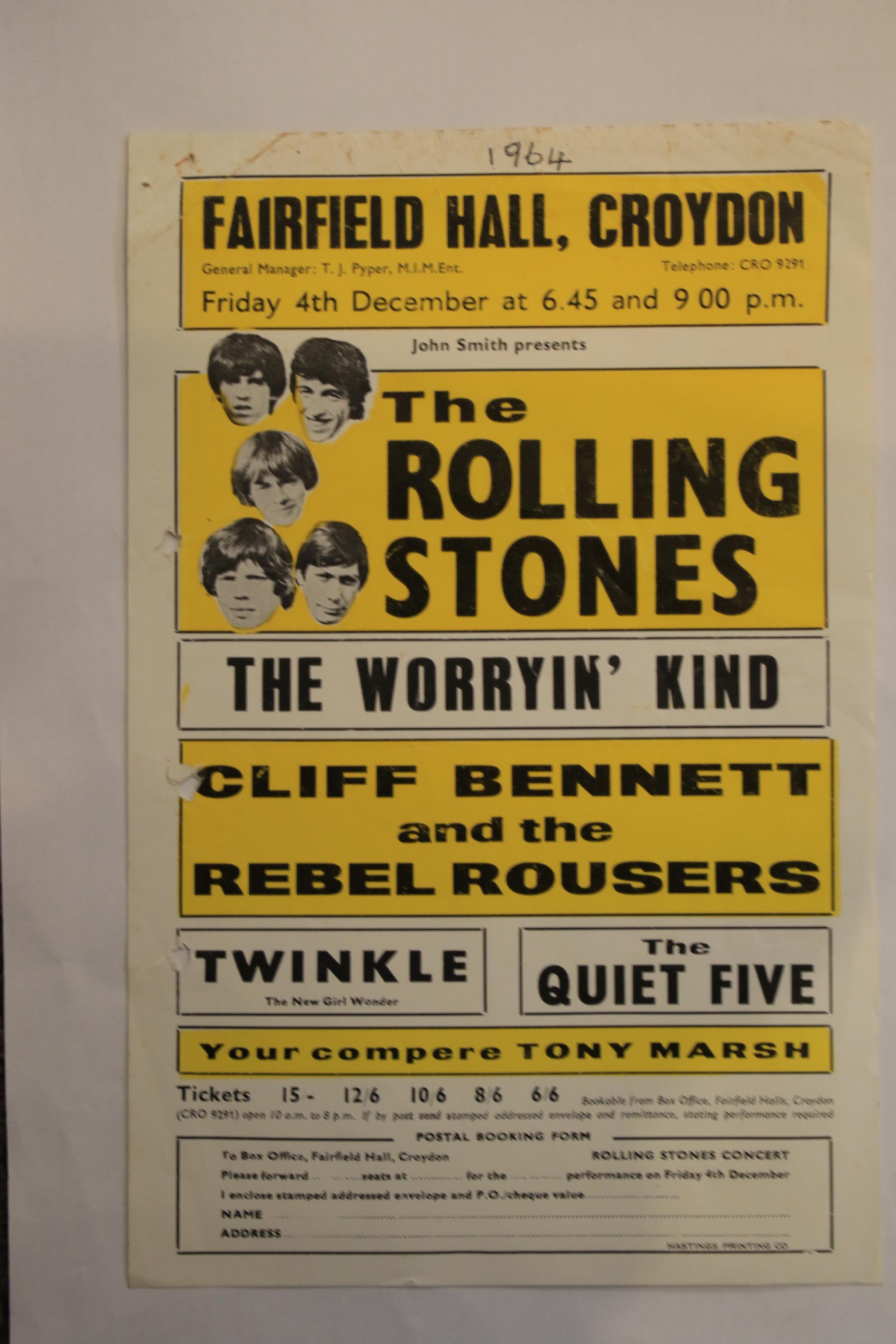 A collection of music handbills. - Image 9 of 11