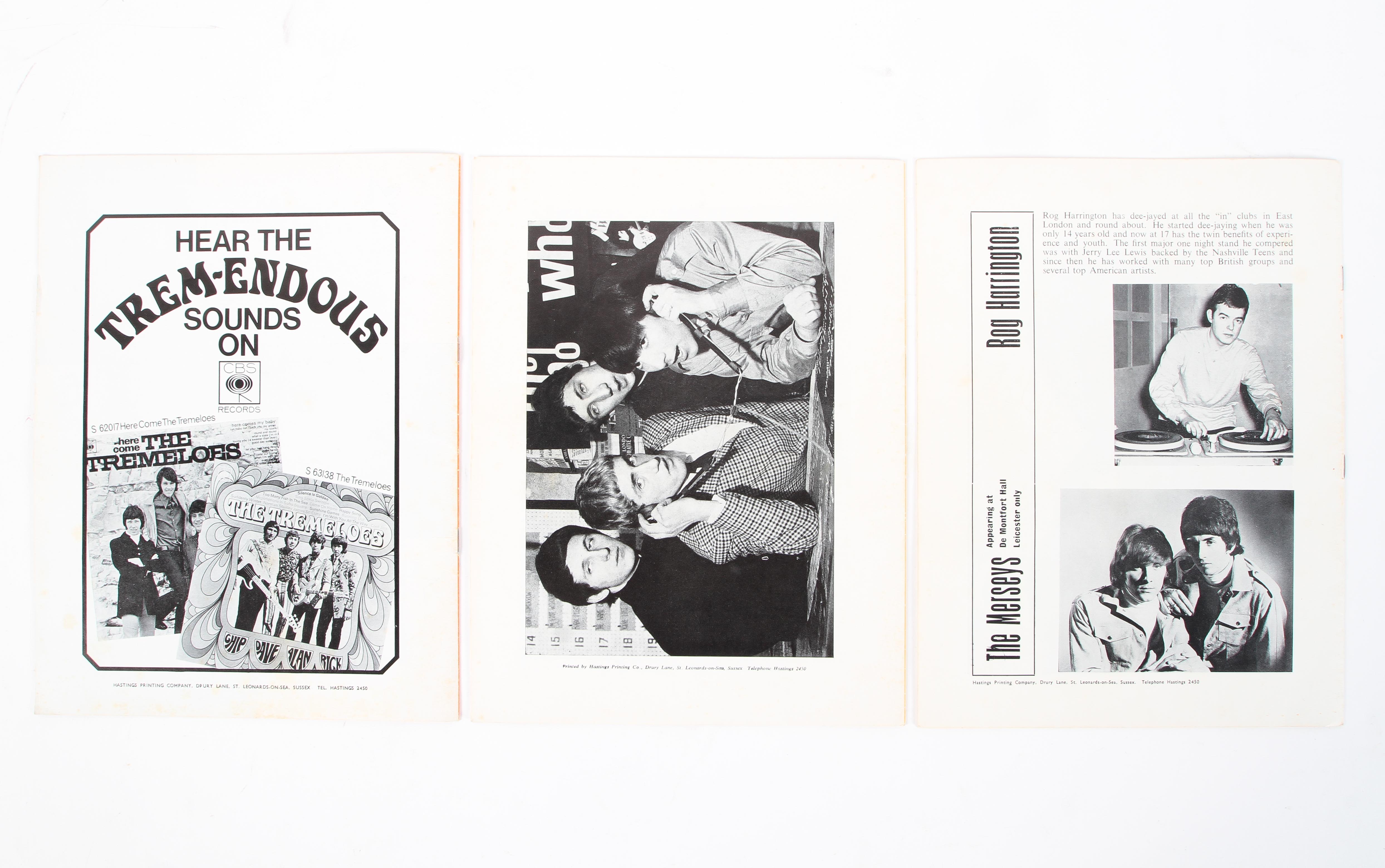 The Who programme and and two for The Kinks. - Image 2 of 4