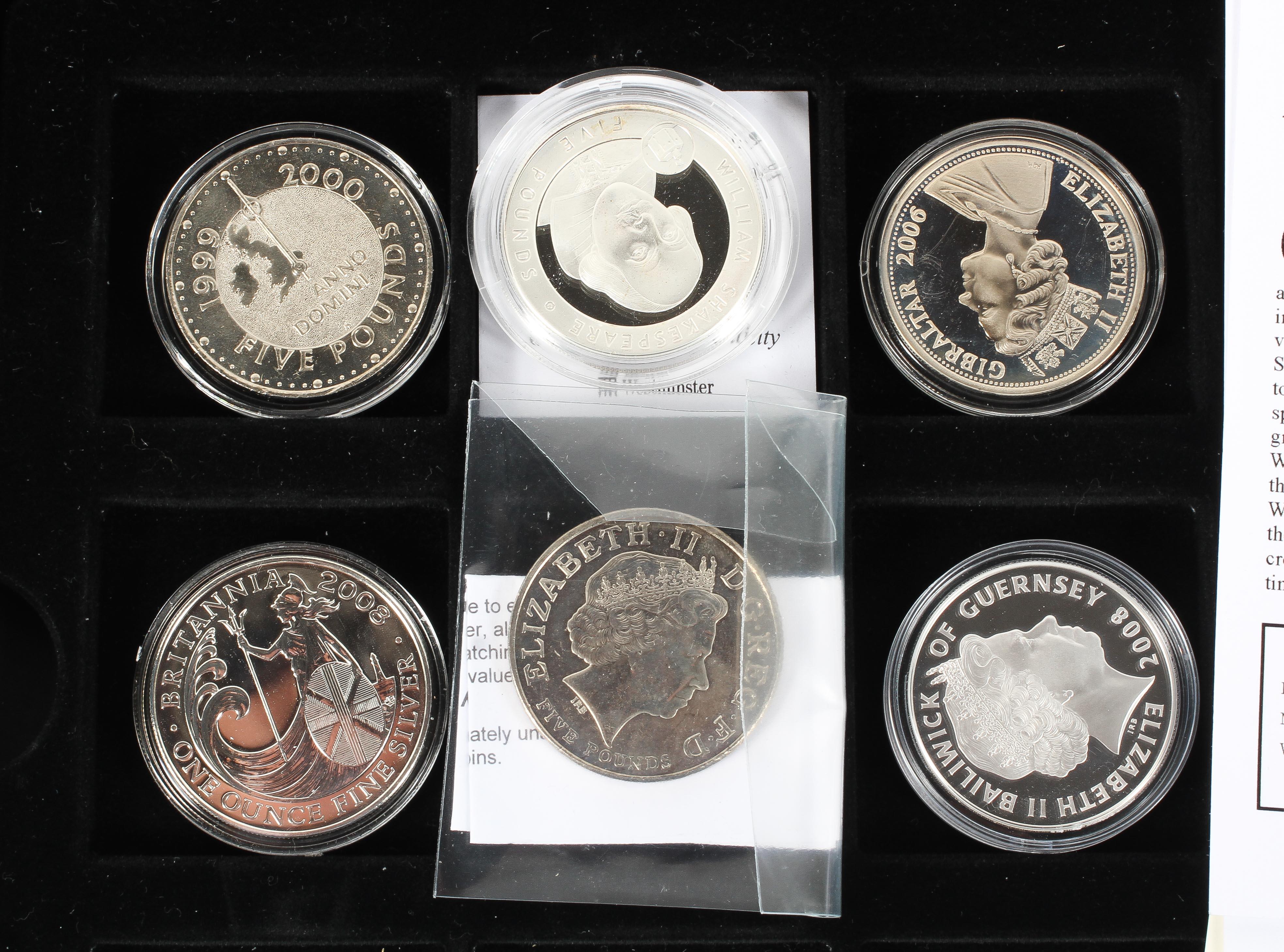 A large selection of silver and other coins. - Image 4 of 5