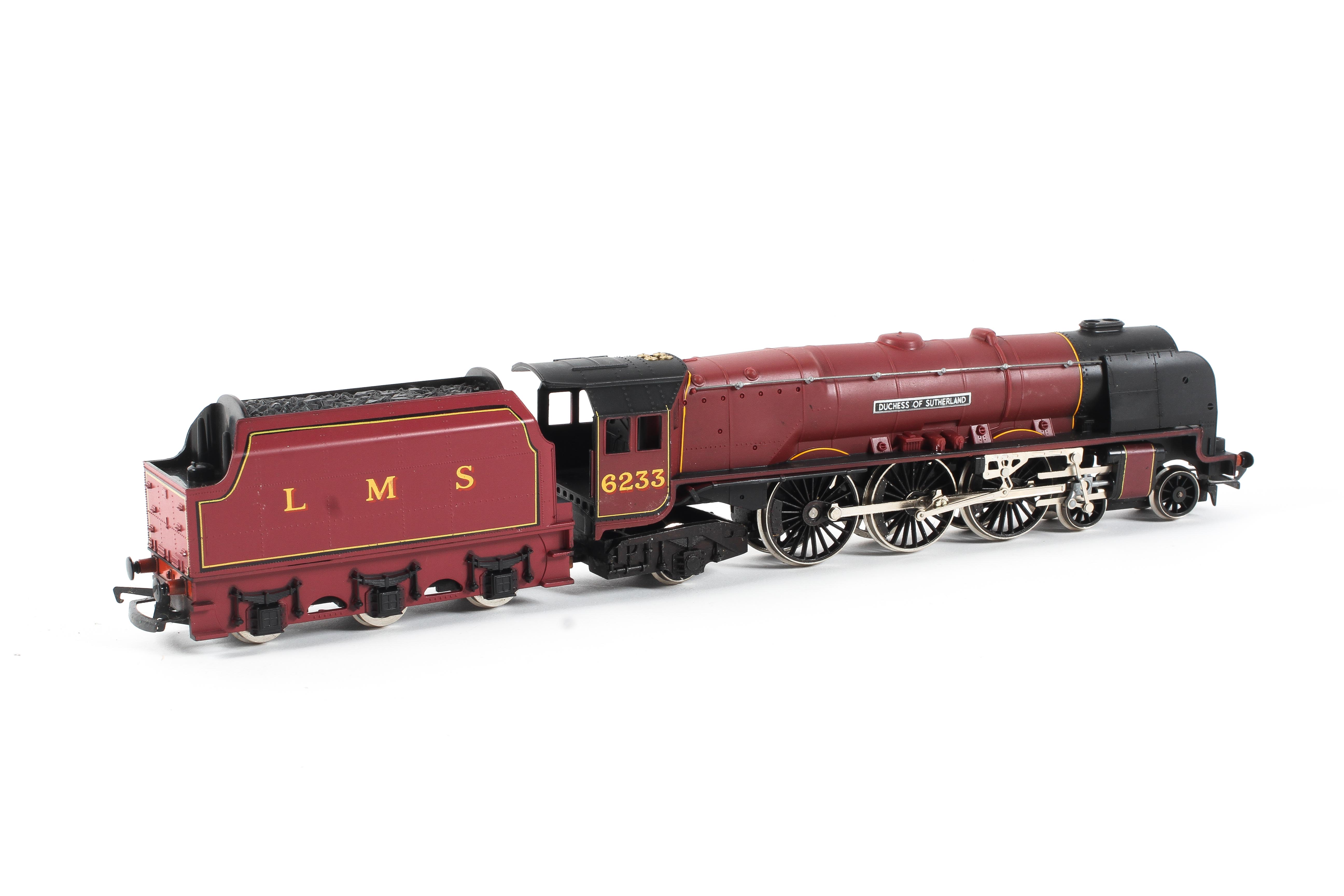 A boxed Hornby OO gauge LMS 6233 'Duchess of Sutherland' locomotive & tender. - Image 2 of 2