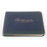 An autograph album.