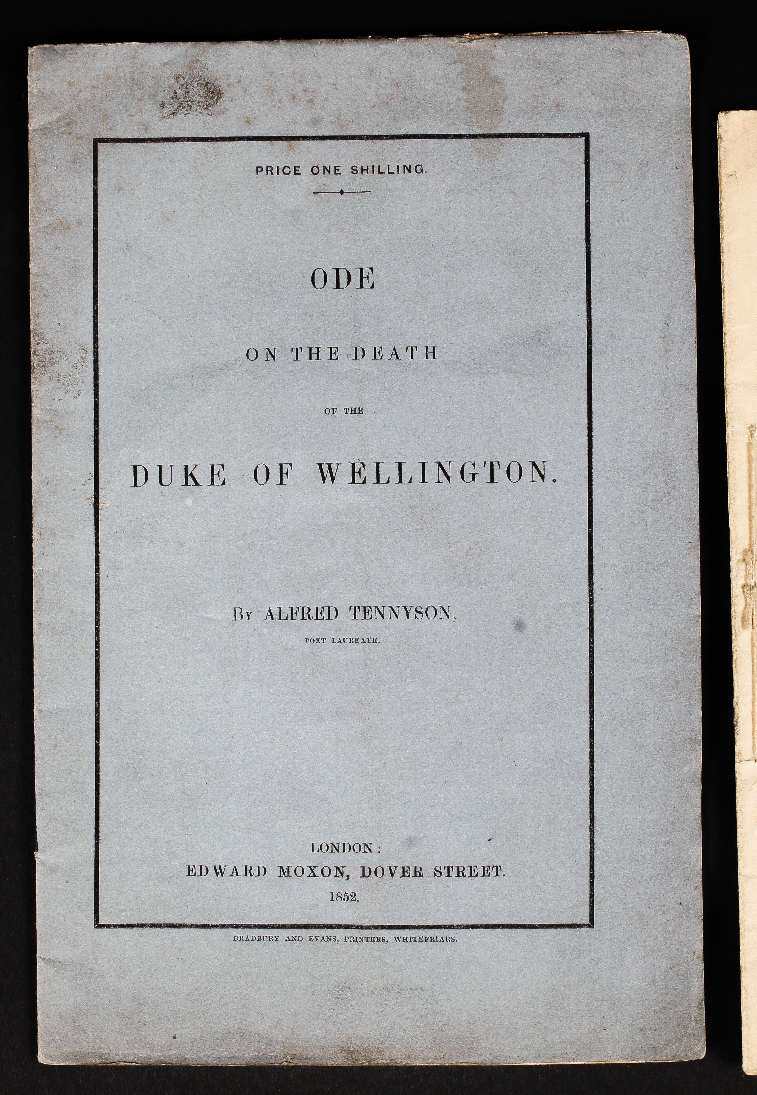 Ephemera relating to the funeral of the Duke of Wellington. To include a St. - Image 2 of 4