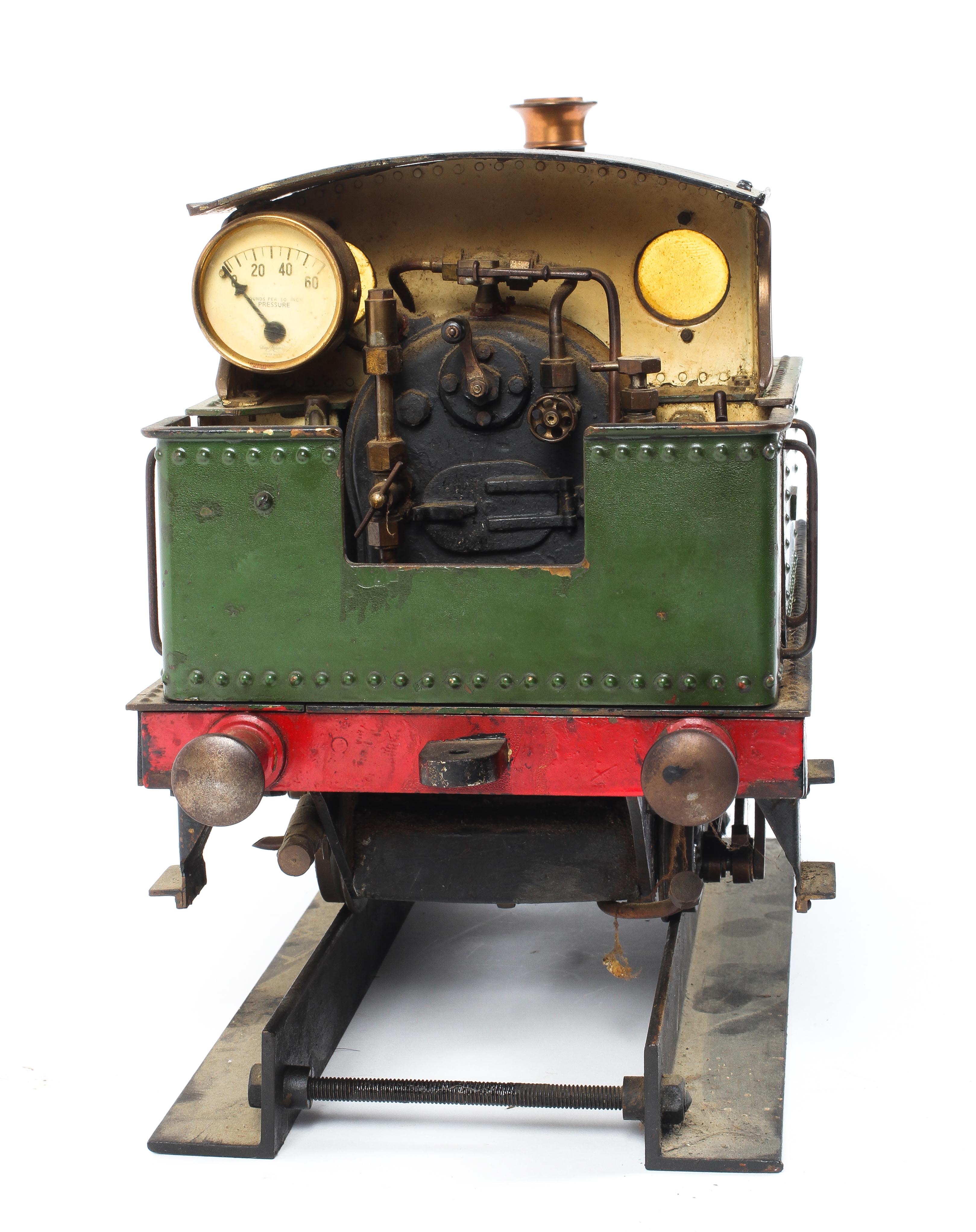 An early 20th century scratch built gauge 1 Tank Engine. - Image 6 of 7