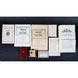 An assortment of Queen Victoria related documents.
