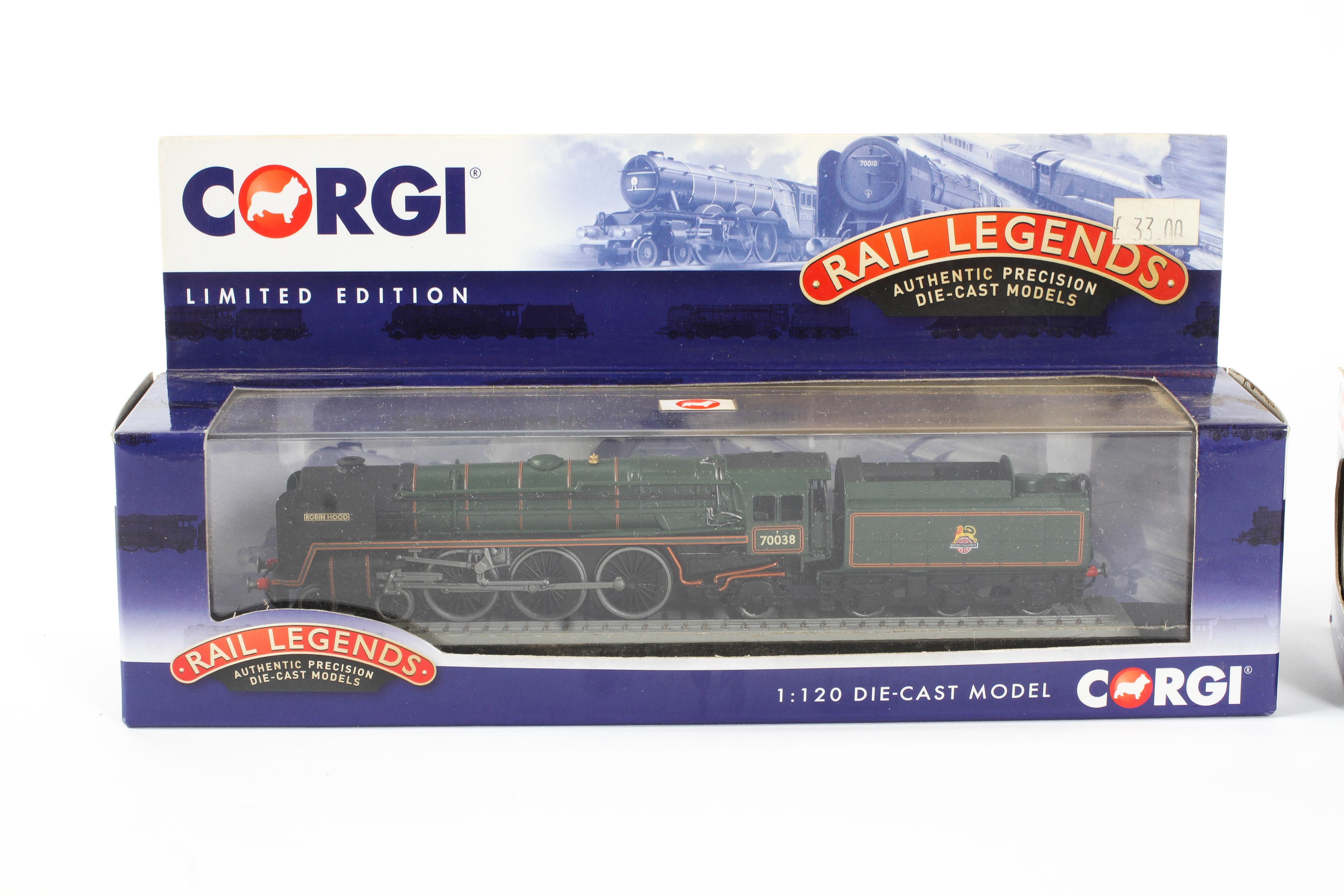 Four boxed Corgi Rail Legends. - Image 2 of 5