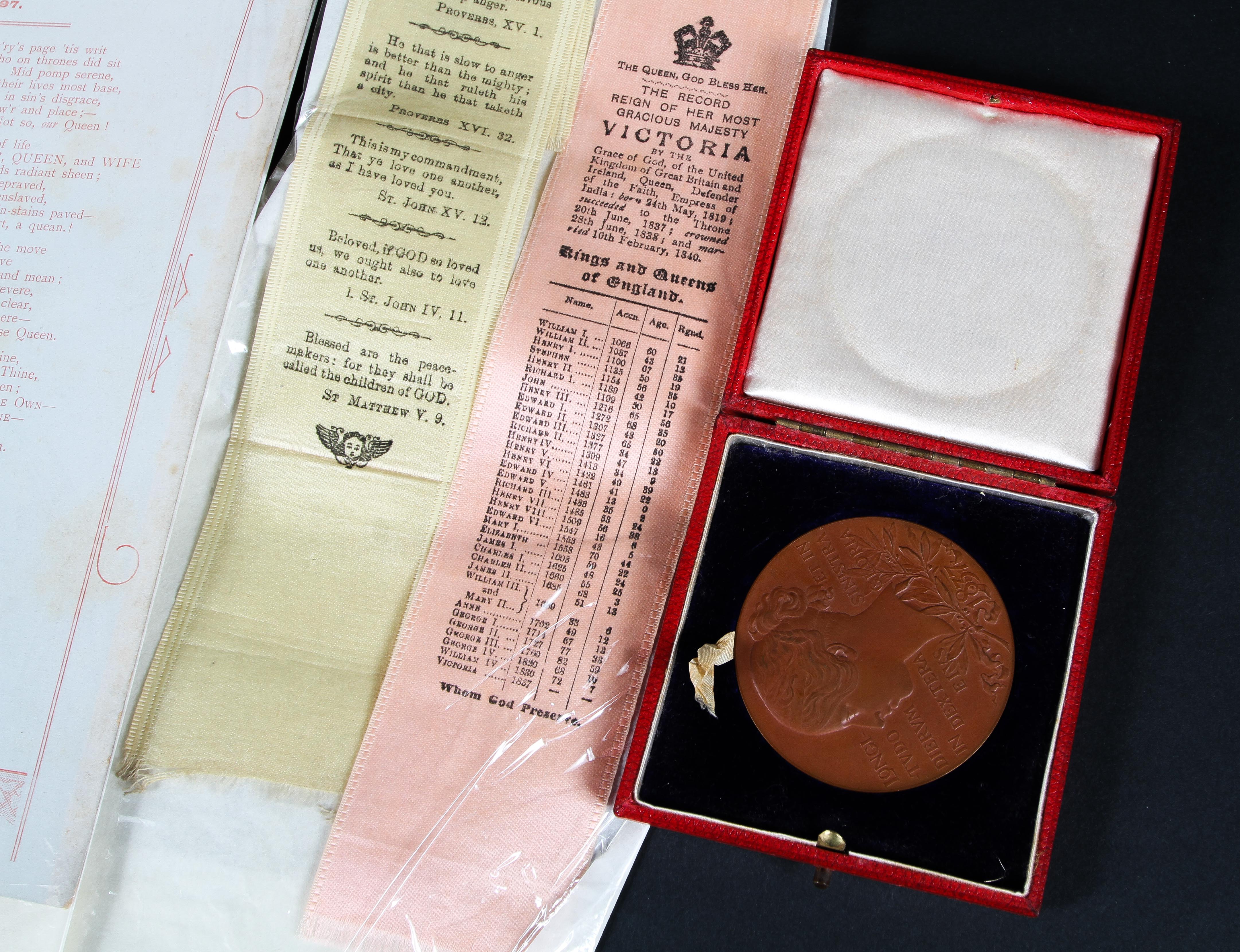 A collection of Queen Victoria Royal Jubilee and Coronation souvenirs. - Image 2 of 2