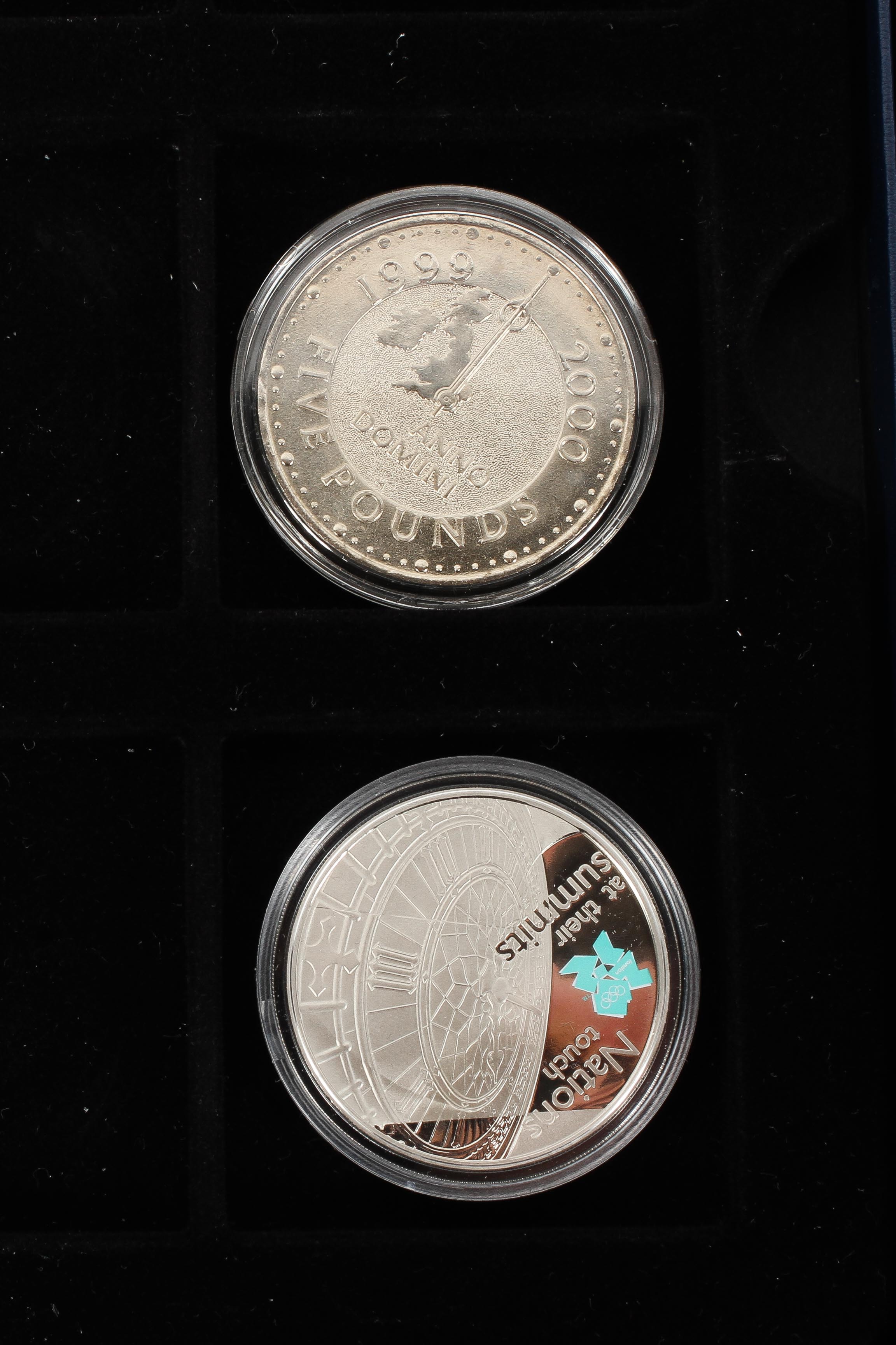 A large selection of silver and other coins. - Image 2 of 5