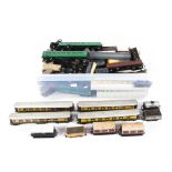 A box of assorted OO gauge Rolling Stock and Railway carriages. Mostly Hornby related.