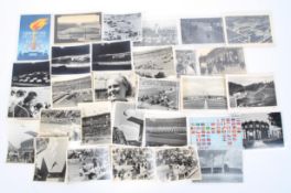 A collection of Third Reich related ephemera and 29 postcards relating to the 1936 Olympic games.