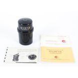 A Curta Mark 11 Calculator Serial No 539610. With associated case and instructions.