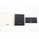 A Mont blanc leather credit card holder