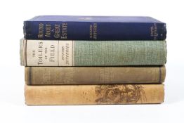 A collection of five vintage Richard Jefferies volumes.