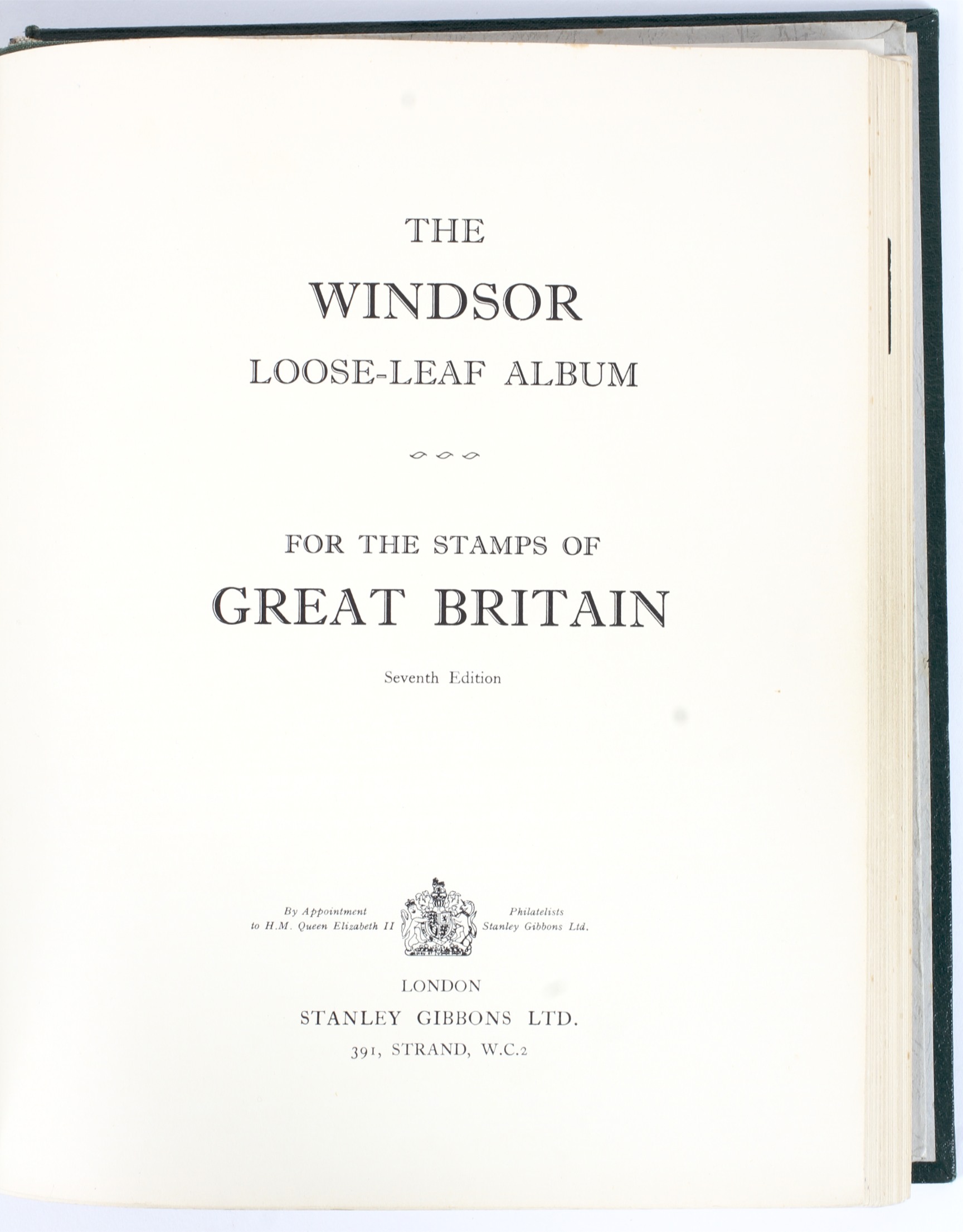 A fine and important Great Britain stamp collection in a green Windsor Album. - Image 9 of 9