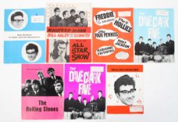 A collection of concert programmes.