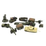 An assortment of military diecast.