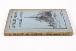 A copy of Rudyard Kipling 'A Fleet in Being'.