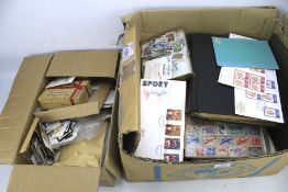 An extensive collection of 20th century stamps.