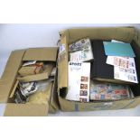 An extensive collection of 20th century stamps.