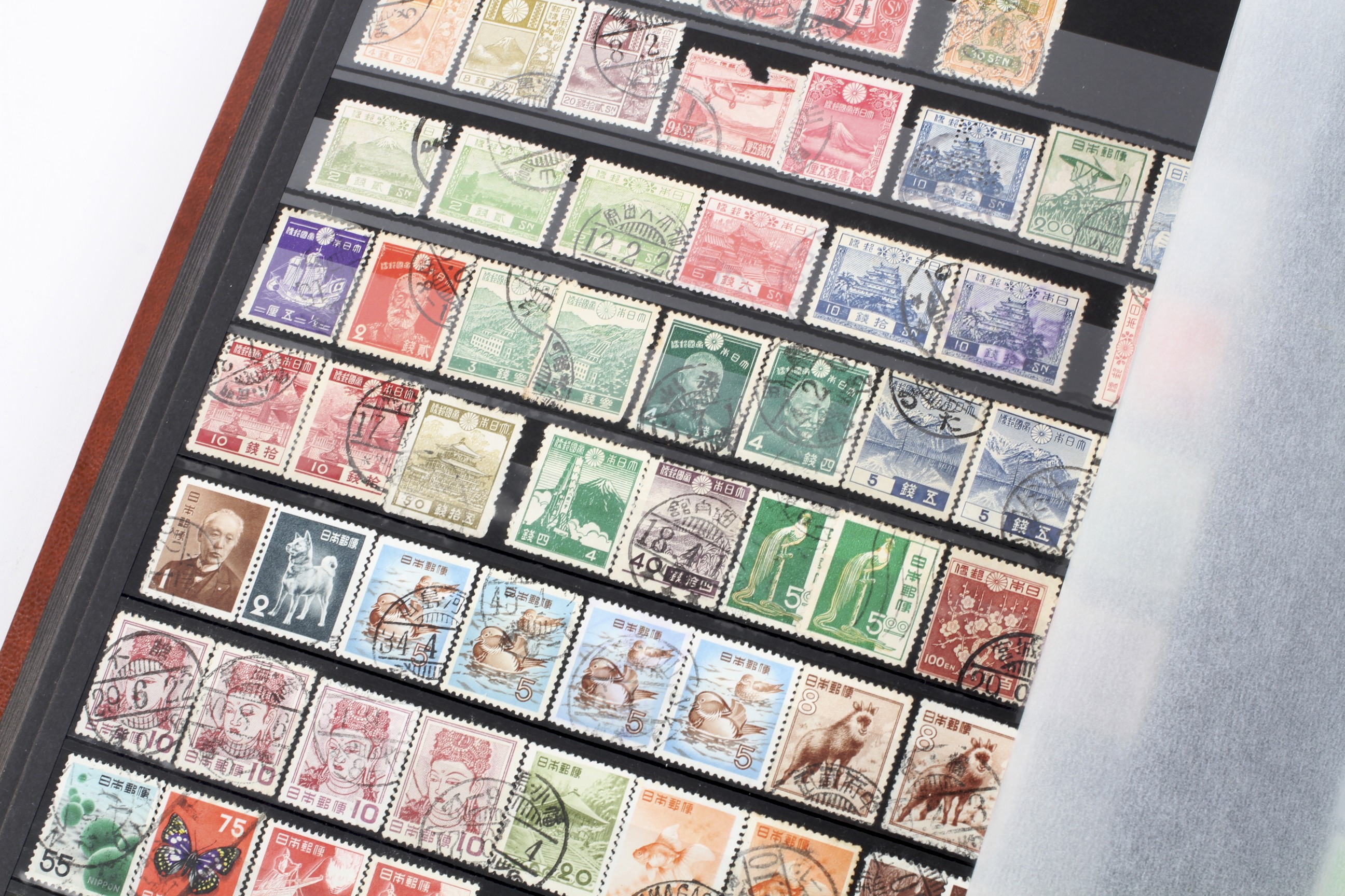 A single stamp album of mostly Japanese and Australian stamps - Image 2 of 5