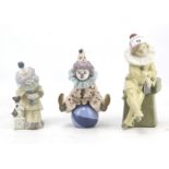 Three Ladro figures.